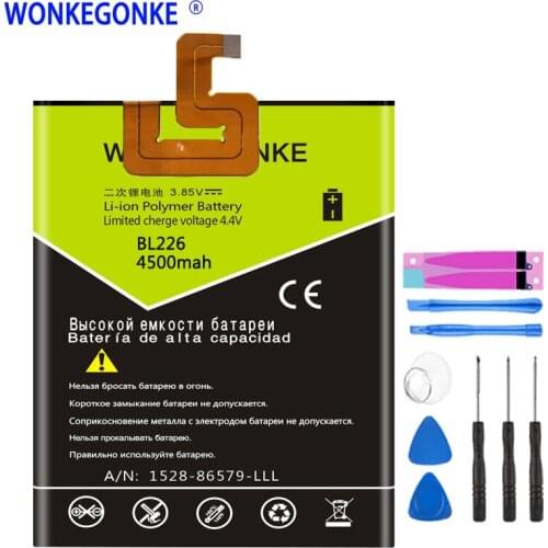 WONKEGONKE BL226 Battery for Lenovo S860 Batteries Bateria