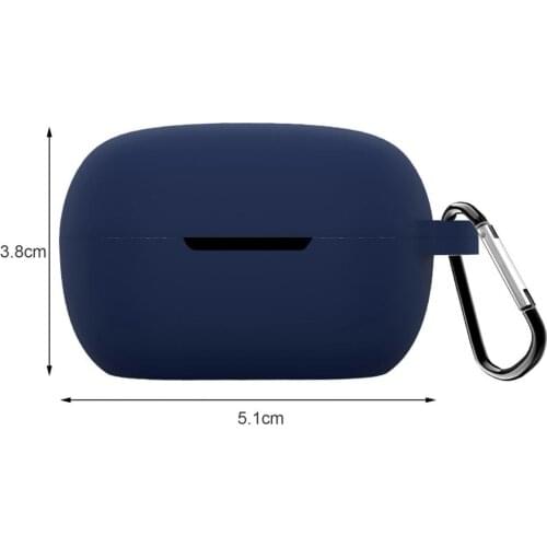 Protective Sleeve Wear-resistant Non-fading Bluetooth Earphone Protective Skin with Buckle for JBL Tune 115