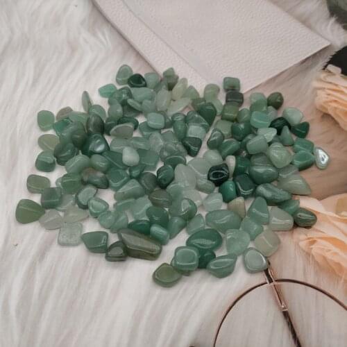 Green Aventurine Gravel Natural And Mineral Stones Reiki Crystals Healing Chakra Witchcraft Supplies Aquarium Decor