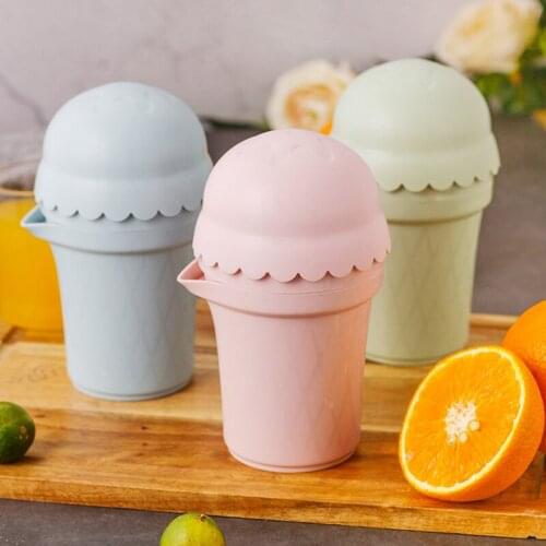 1Pc Hand Press Fruit Lemon Orange Citrus Squezzer Juicer Cup Manual Juicer Maker Protable Kitchen Gadget Easy Juice