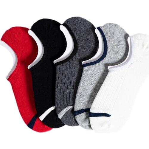 10Pairs/lot Large size Men Boat Socks Cotton Fashion Breathable Silicone Nonslip Soft Shallow Mouth Male Sock High Quality