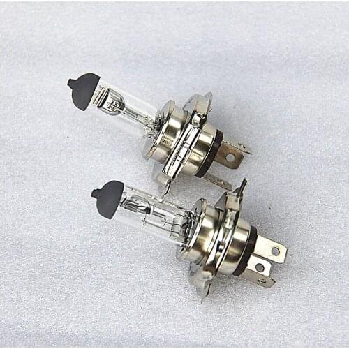 10pcs H4 Halogen 12V 55W 4300K White Fog Halogen Bulb Head Lamp Car Light