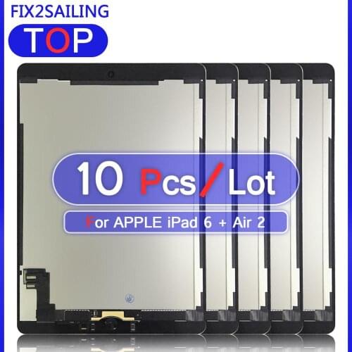 Phone LCD For iPad 6 Air 2 A1566 A1567 New Lcds Display Touch Screen Panel Assembly Digitizer Replacement Part
