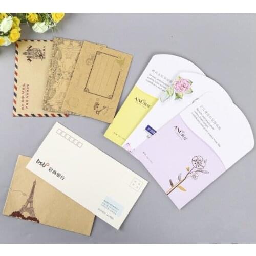 2000PCS/LOT Customized Business Envelope Company Name LOGO Wedding Party Invitation Envelope