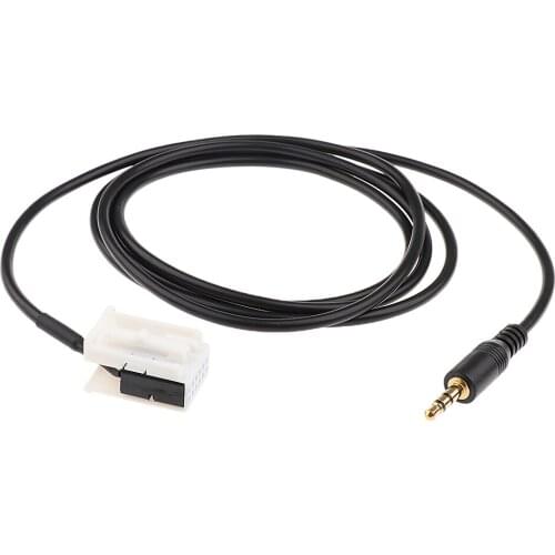 3.5mm Male AUX Connector Cable - CD Audio Line Input Cord Adapter for Citroen C4