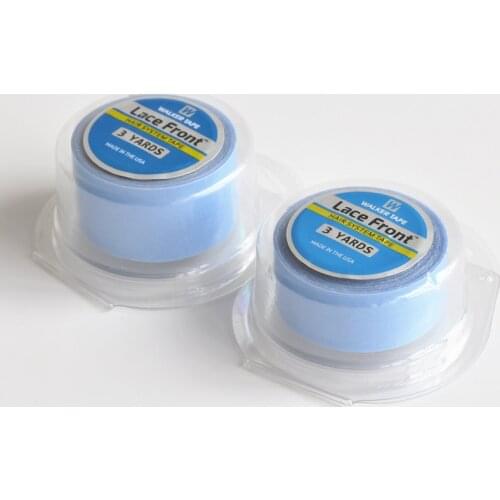 3 Yards Lace Front Support Blue Double Sided Adhesive Tape For Tape Hair Extension/Toupee/Lace Wig