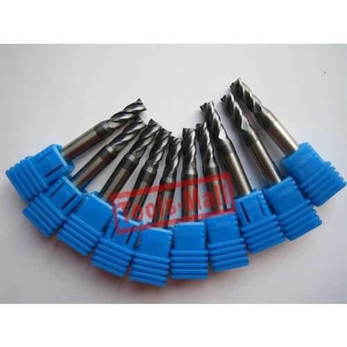 5mm D5*25*D6*75 4 Flutes HRC60 Flat Square End mills Milling cutters CNC Spiral Router bits carbide cutter CNC tools
