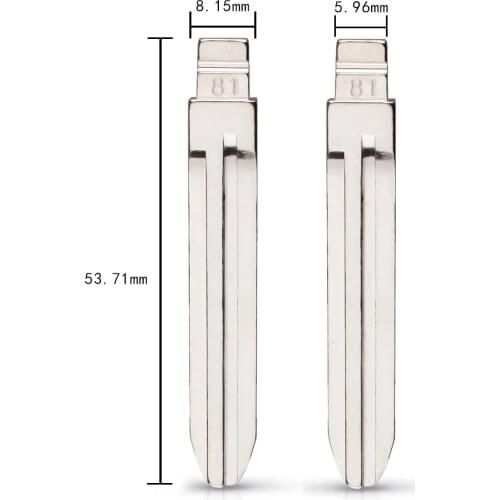 #81 Metal Car Key Blade for Geely ENGLONCAR