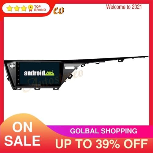 Android 9 Car Multimedia Player GPS Navigation For Toyota Camry Aurion 2018 Low Level Auto Radio Stereo Head Unit No DVD Player