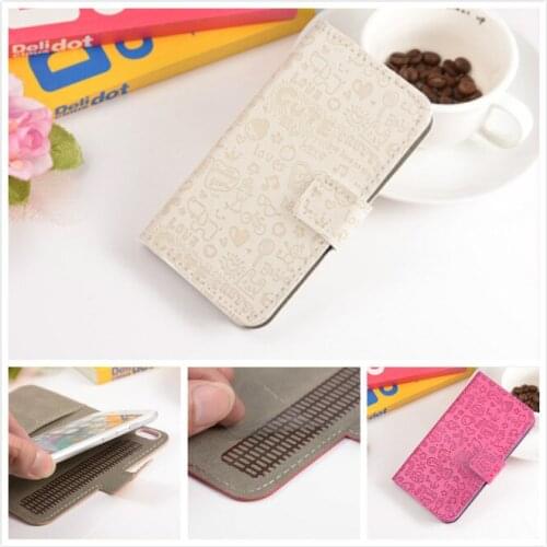 Cover Case For BQ BQS-5020 Strike Flip PU Leather Stand Mobile Phone Bag Protective Cover Case Accessory For BQ BQS 5020 Strike