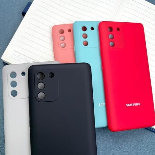 Soft Liquid Silicone Case For Samsung Galaxy S10Lite M80S A91 Camera Protection Back Shell S10 Lite A 91 M 80s TPU Phone Cover