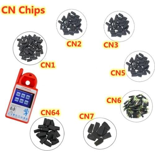 CN1 CN3 CN5 CN6 CN7 8A Transponder Chip Support To Clone 4C 4D ID46 G ID48 8A H Chip for CN900/ND900 MINI Key Programmer