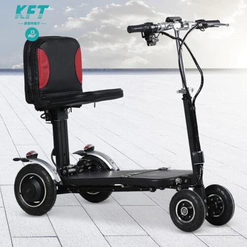 Mini Electric Scooter for Elderly Disabled Folding Automatic Scooter Rollator Walker 10ah 36v Return for any Reason 15 Days