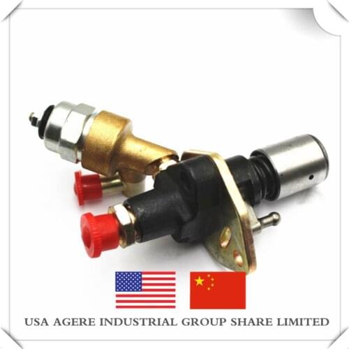 186F186FA Solenoid valve diesel generator fuel pump Air-cooled single-cylinder diesel engine Tiller 186