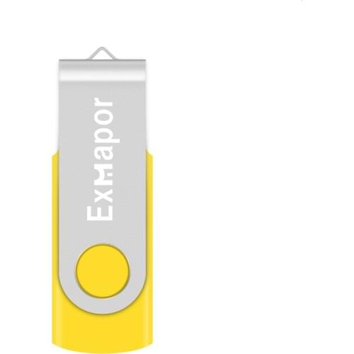 Thumb Drive 16GB Flash Drive Exmapor 16 Giga Memory Stick Metal Jump Drive Swivel Pendrive Portable 16 GB USB 2.0 Pen Drives