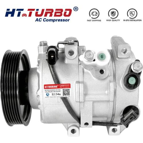 For 97701-2M600 977012M600 DVE16 AC Air condition compressor For Hyundai Genesis Coupe V6 3.8L 2013 2014 2015 2016 97701 2M600