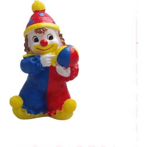 Luyou 3D Catoon Clown Silicone Fondant Mold Sugar Craft Cake Decorating Baking Tools Cake Mold FM1107