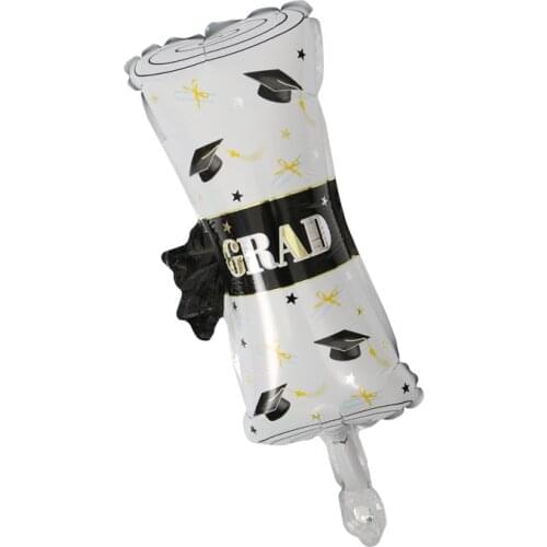 Graduation balloon mini exam paper shape aluminum foil balloon graduation season party decoration aluminum foil balloon