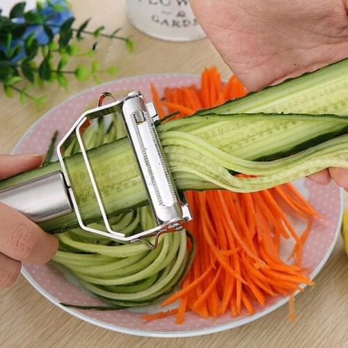 New double-head grater stainless steel multi-function peeler Double Planing Grater Planing Kitchen Accessories kitchen gadget