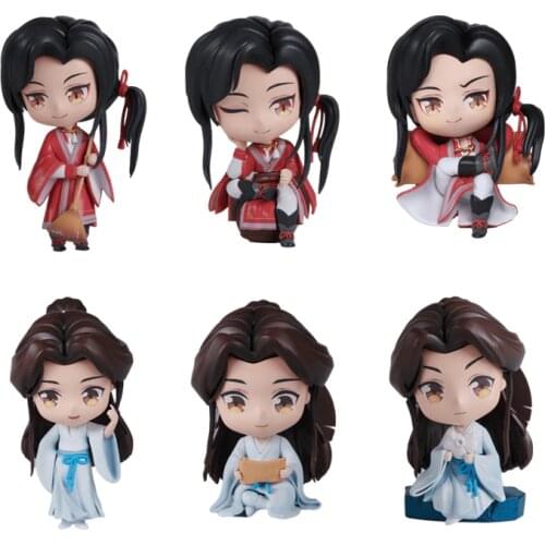 Pre-Sale Heaven Officials Blessing Xie Lian Saburo Box of Eggs Anime Figures Model Desktop Ornaments Collectibles Model Toys