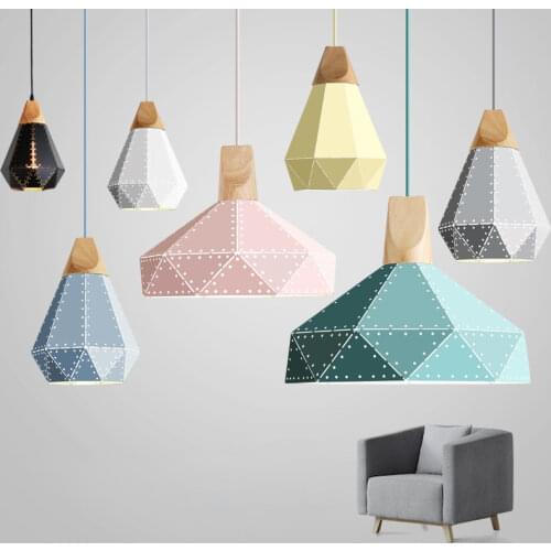 Nordic hanging lighting Restaurant Chandelier Dining Room lamp Bedroom Bedsid Kitchen Living Room Study Decorative Chandelier