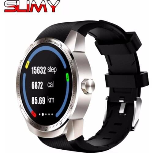 Slimy K98H 3G Smart Watch Android 4.4 OS MTK6572A RAM 512MB ROM 4G Support Nano SIM Card GPS WIFI Heart Rate Smart Wristwatch