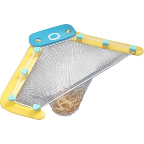 Kitchen Triangular Sink Strainer Drain Vegetable Fruit Drainer Basket Suction Cup Rack For Kitchen Storage Sink Filter Shelf