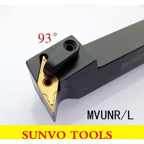 External turning tools MVUNR/MVUNL-2020K16 CNC tool holder Use VNMG160404 VNGT160404/160408 insert MVUNR2020K16/MVUNL2020K16