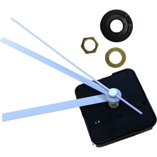 10sets/lot Quiet Quartz Clock Movement Blue Hands Mechanism Parts Set Kit DIY Clock Parts Accessories Wall Clock Home Decor