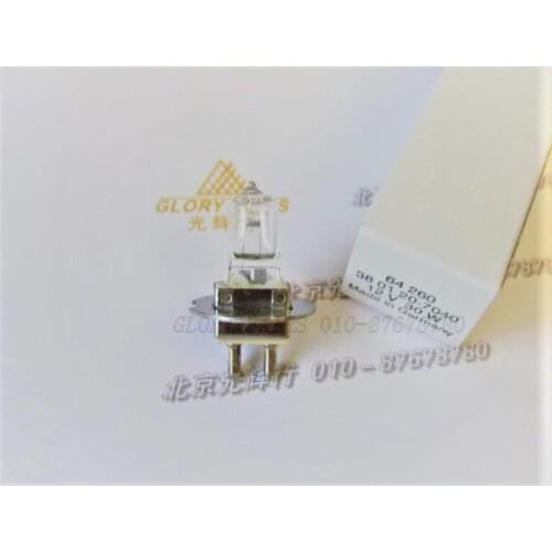 2pcs OS 64260 12V 30W bulb,LIF M/185,380120-7040 12V30W PG22,Keeler Marco Kowa Zeiss Nikon slit lamp ophthalmic halogen lamp