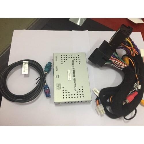 Rear View Camera Interface Adapter for 2017 Audi A4L Q7 A3 4G MIB with Active Parking Guidelines
