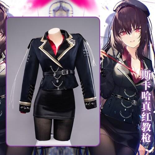 Anime Fate/Grand Order FGO Scathach Battle Dress Sexy Party Uniform Full Set Cosplay Costume Halloween Women FreeShipping 2020