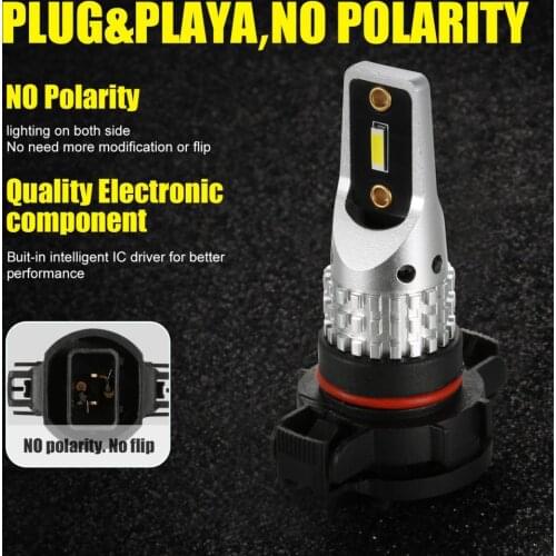 Driving Lamp LED 1156 5202 9005 9006 H4 H7 H11 H16 6500K Aluminum High Low Beam Headlight Bulb for Car Led Lights Car Lamps