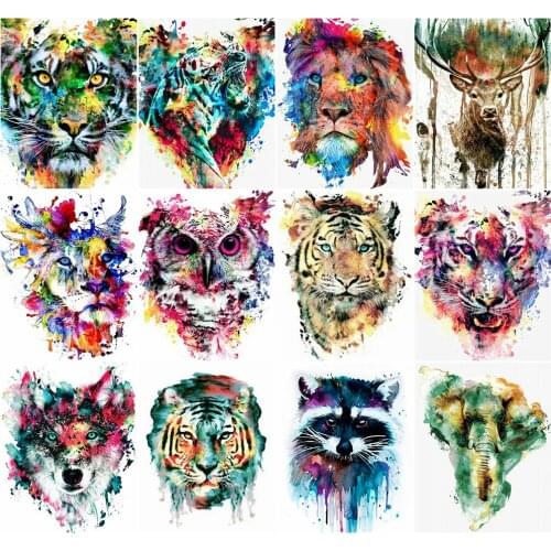 AZQSD DIY Painting By Number Canvas Kits Animal Handpainted Gift Adult Pictures By Numbers Owl Home Bedroom Wall Artwork