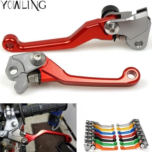 For honda CR250R CR 250 R 1992 1993 1994 1995 1996 1997 1998 1999 2000 - 2007 Motocross CNC Pivot Brake Clutch Levers Dirt Bike