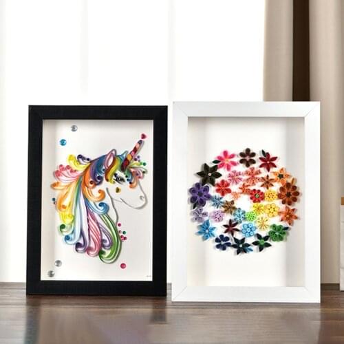 DIY Specimen Resin Photo Frame Depth 1cm For Displaying Three-Dimensional Works Nordic Wooden Picture Frame Photo Decor