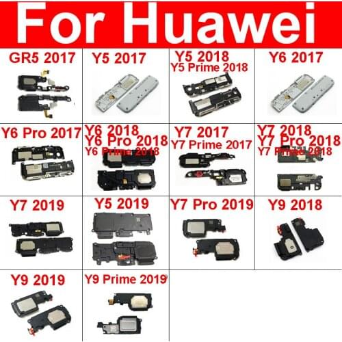 Loud Speaker Buzzer Ringer For Huawei Y5 GR5 Y6 Y7 Y9 Prime Pro 2017 2018 2019 Loudspeaker Ringer Replacement Repair Parts