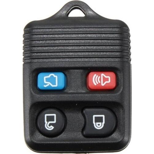 Remote Control Key Shell Shell Suitable For Ford Lincoln 4 Button Switch Alarm Remote Control Car Door Remote Key