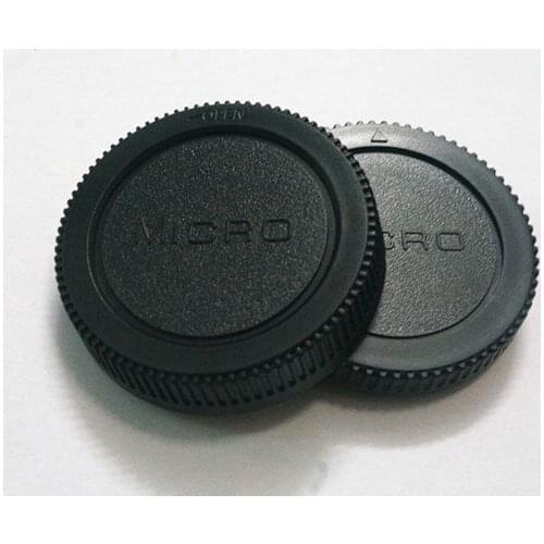 1 Pairs camera Body cap + Rear Lens Cap for Micro M4/3 m43 Olympus Panasonic GF1/GF2/GF3