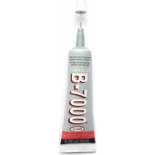 Multipurpose Liquid Glue Nail Gel Epoxy Resin Adhesive DIY Jewelry Rhinestone Phone Screen Glass Glue B-7000 15ml