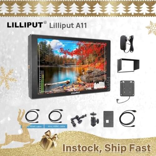Lilliput A11 4k Camera Monitor DSLR Full HD 1920x1200p 10.1" inch Field Monitor 3G-SDI IPS Camera Video Filmmaking Monitor