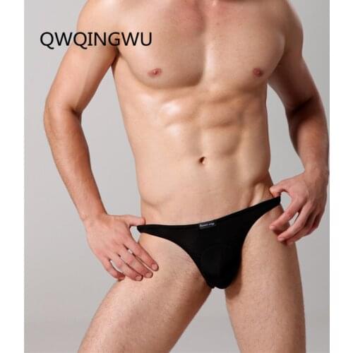 Men Ultrs-Thin Briefs Sexy Underwear Transparent Breathable Underpants Men Briefs Polyester Cozy Men Bikini Briefs Lingerie