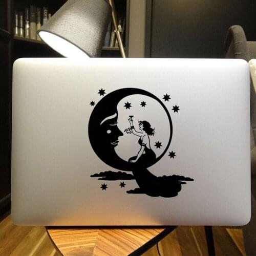 Moon Goddess Laptop Sticker for Macbook Decal 11 12 13 14 15 inch Pro 16" Air Retina Mac Book Skin Vinyl HP MI Notebook Sticker
