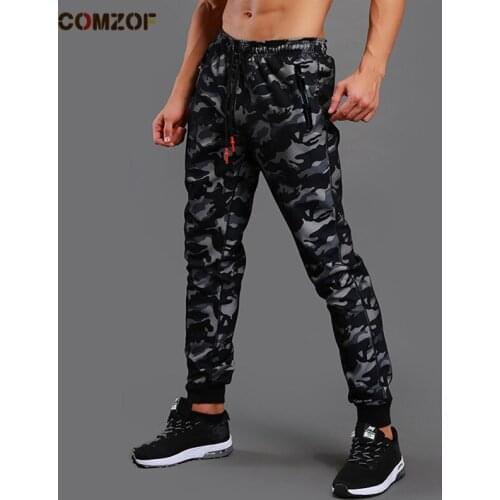 New arrival men camouflage joggers pants outdoor sports training fiteness gym trousers mens running mallas deportivas mujer