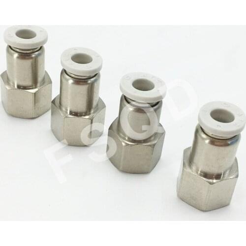 PCF4-M5 PCF4-01 PCF4-02 Quick joint for internal screw thread Airtac connector , pneumatic components ,have stock PCF series