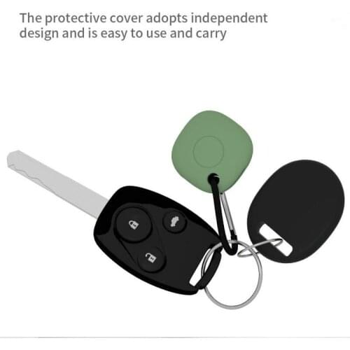 Hot Silicone Protective Case For Apple AirTags Shockproof Anti-fall Anti-scratch Accessories Protector Cover Shell For Air Tags