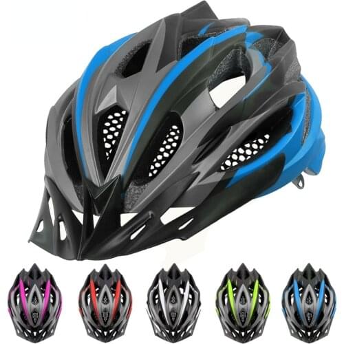 Road and Mountain Bike Ultra-light One-piece Helmets Mens Womens Light Caps Outdoor Sports Riding Cycling Helmet