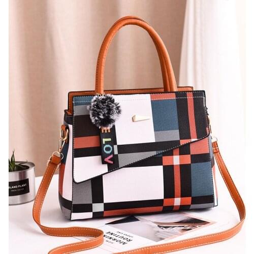 2019 Spring New Style European And American-Style Large Bag One-Shoulder Handbag Simple WOMENS Bag Sling Bag Crossbody Bag Cool