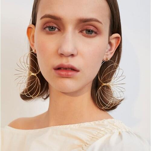 2020 Hyperbole Geometric Earrings for Women Hiphop Show Earring Fashion Jewelry Multi Spring Circle Earring Pendant