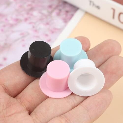 20pc Mini Cute Doll Hat Ornament Small Hat For Kids Toys Gift Mini Doll DIY Jewelry Accessories Craft Decoration Accessories